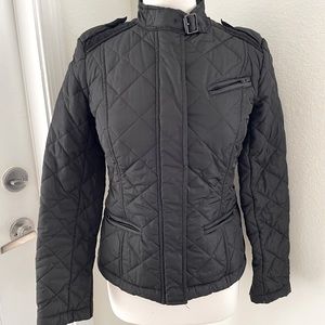 Black Quilted Jacket